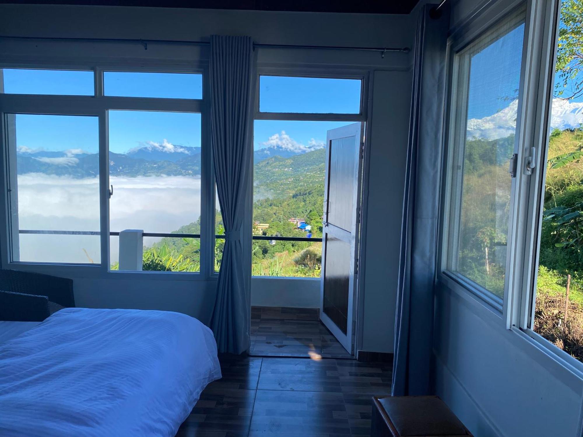 Panoramic View Guest House Sarangkot Pókhara Exteriér fotografie