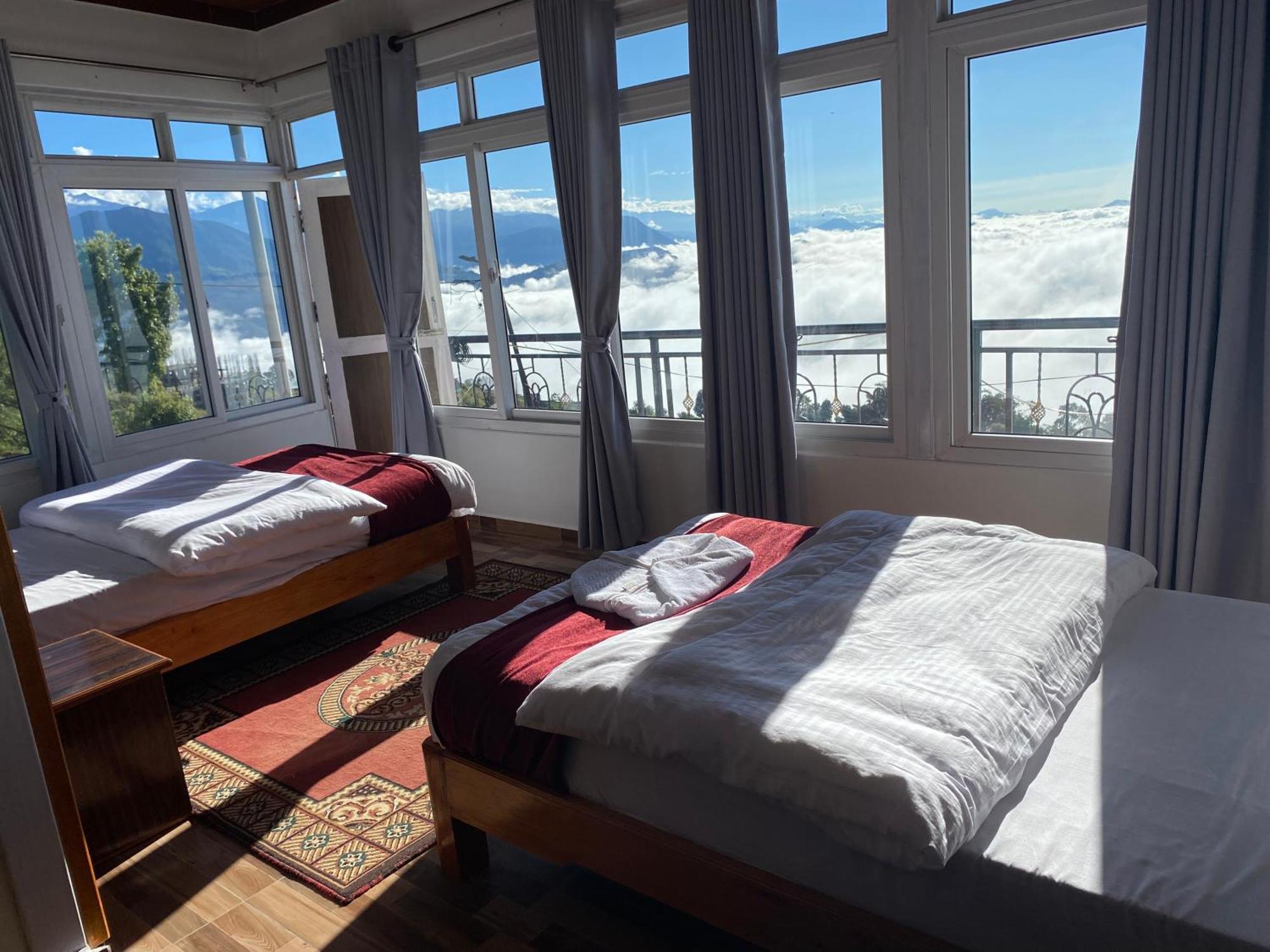 Panoramic View Guest House Sarangkot Pókhara Exteriér fotografie