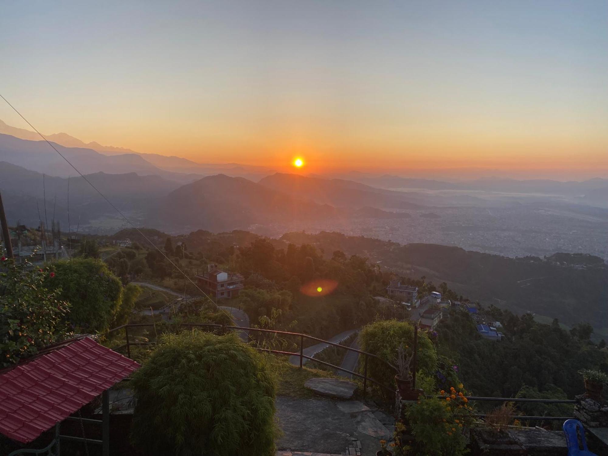 Panoramic View Guest House Sarangkot Pókhara Exteriér fotografie