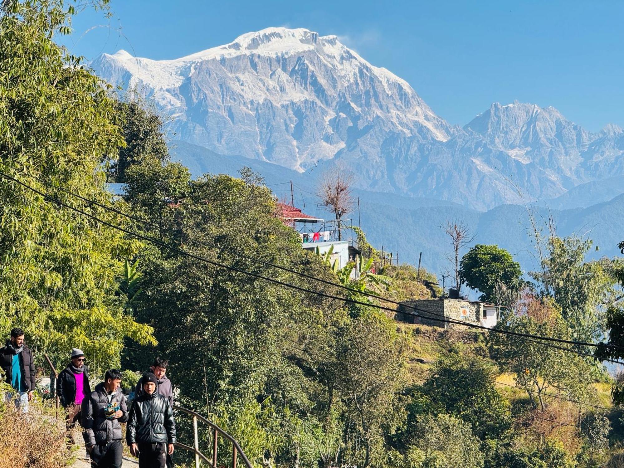 Panoramic View Guest House Sarangkot Pókhara Exteriér fotografie